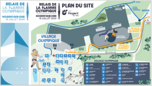 Lire la suite à propos de l’article La flamme olympique jeudi 18 juillet 2024
